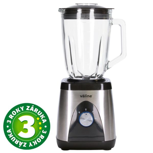 Stolní mixér Väline Kalimera 1000W 1,5l 2 rychlosti pulzní na led měď. motor 3 roky záruka